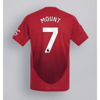 Camisa de time de futebol Manchester United Mason Mount #7 Replicas 1º Equipamento 2024-25 Manga Curta